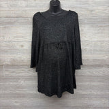 LS Hacci Bell Sleeve Shirt Cinched Large