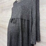 LS Hacci Bell Sleeve Shirt Cinched Large
