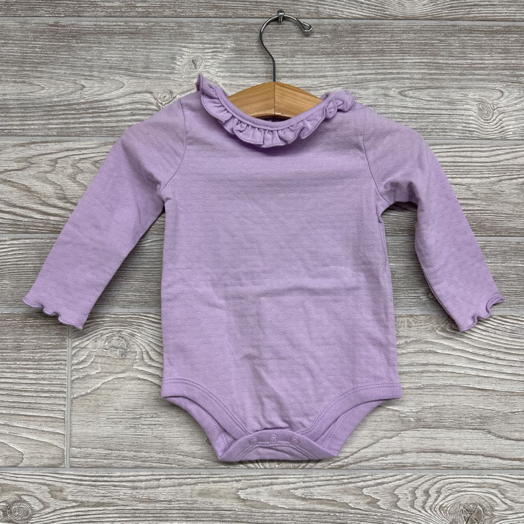 Ruffle Collar Bodysuit 6M