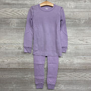 NEW 2 Pc Waffle Knit Thermal Underwear 6-7