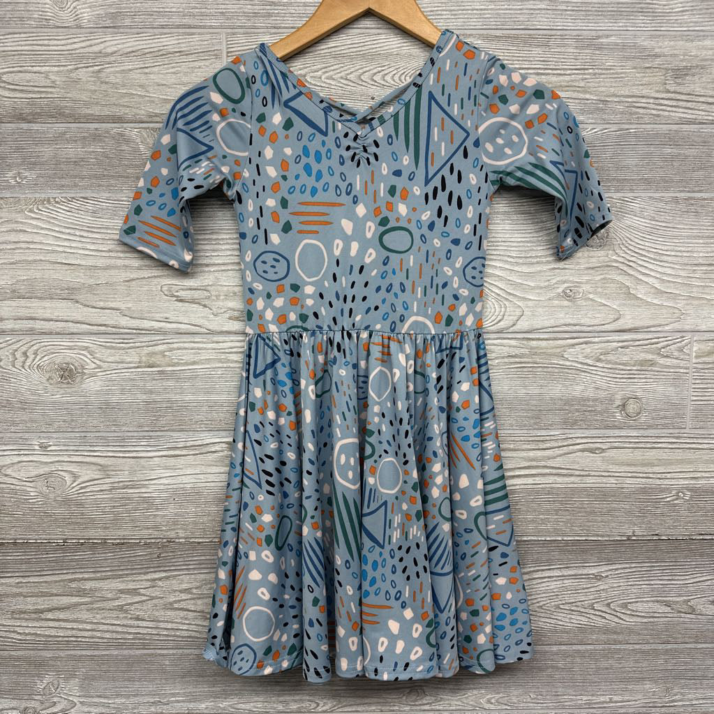 NEW LS Dress Dashs, Circles 7