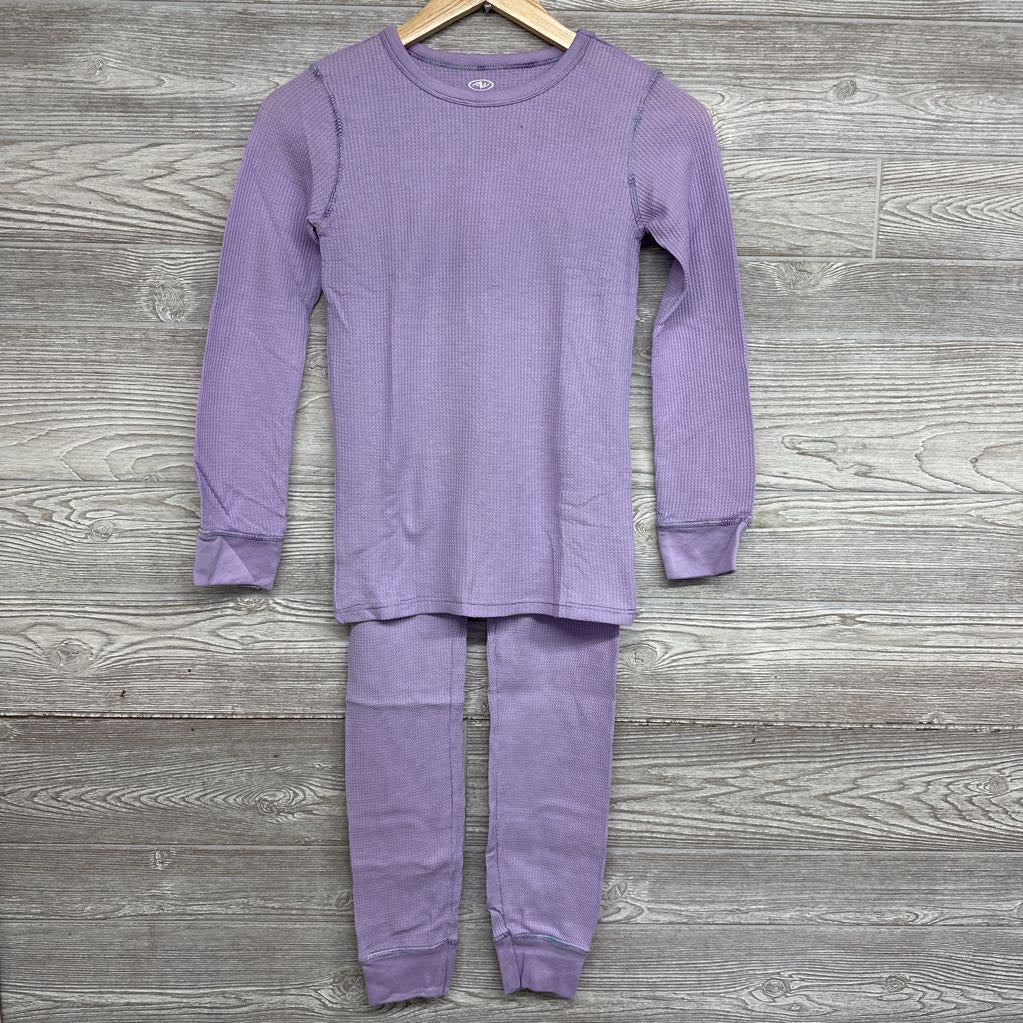 NEW 2 Pc Waffle Knit Thermal Underwear 10-12