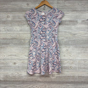 Ribbed Henley Dress Swirls 10