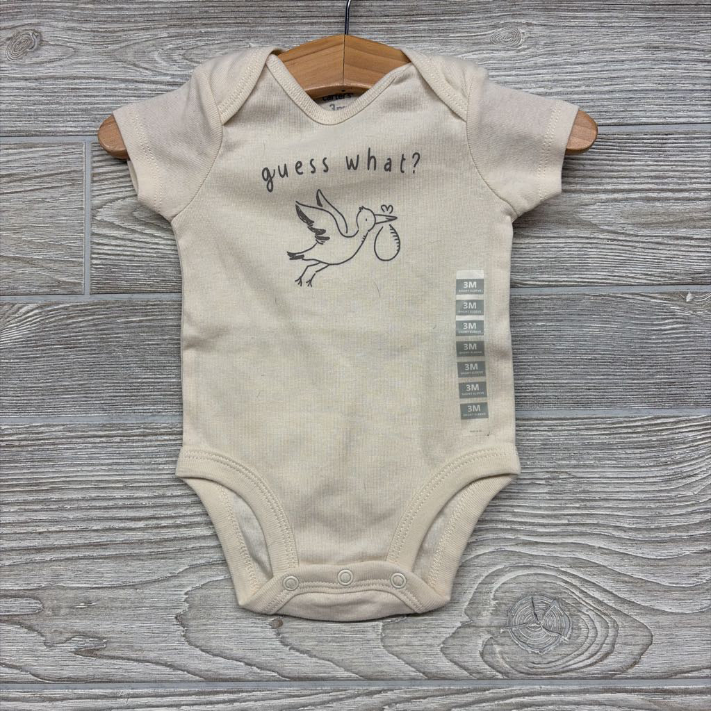 NEW Onesie Guess Who 3M