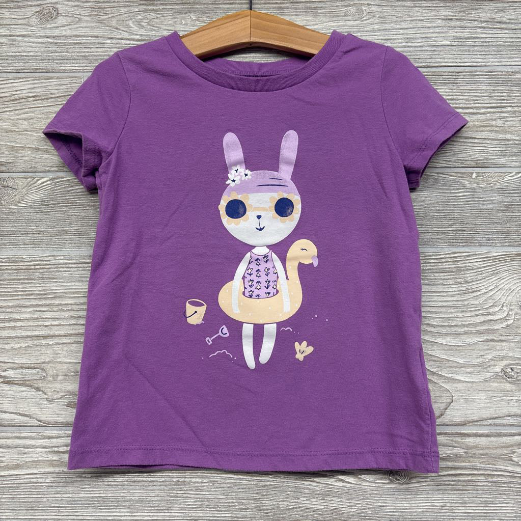Shirt Bunny Flower Sunglasses 5T