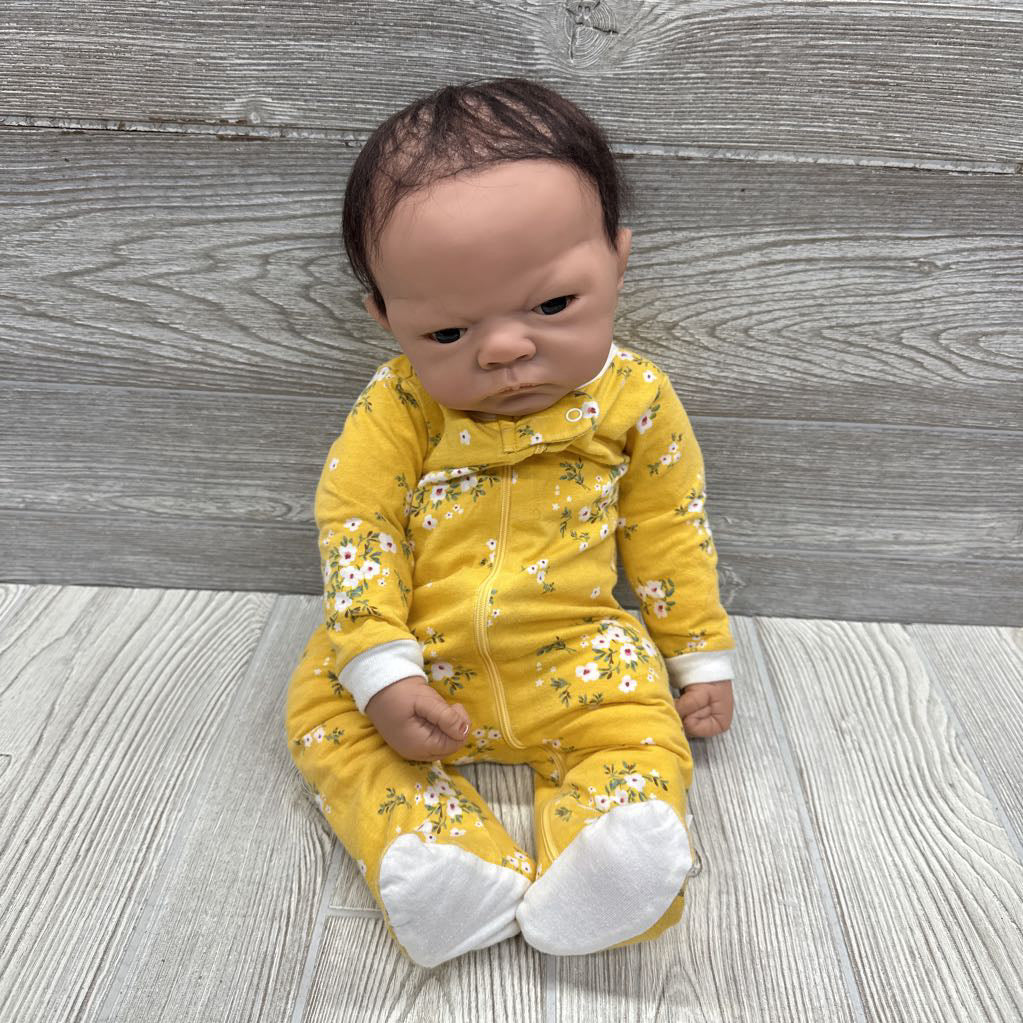 Life Like Baby Doll W/ Flower Sleeper