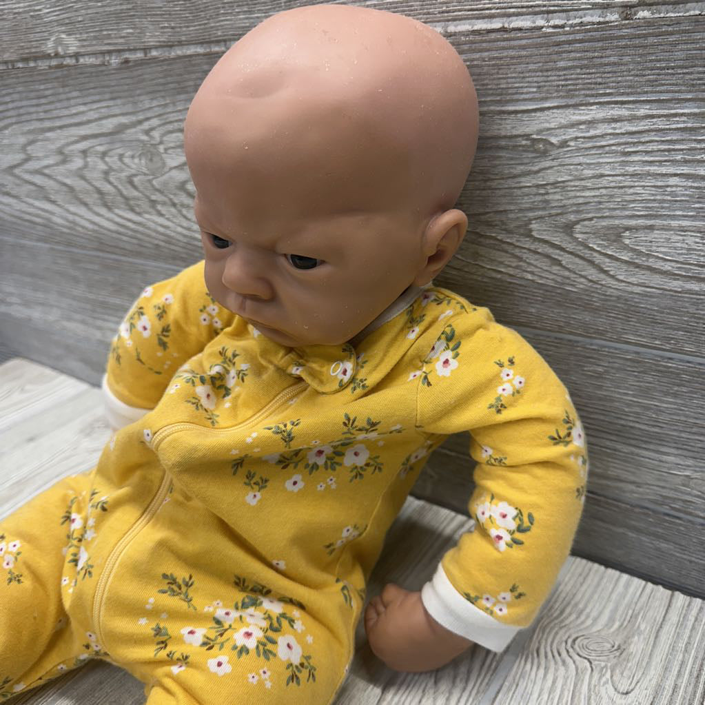 Life Like Baby Doll W/ Flower Sleeper