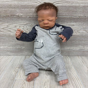Life Like Baby Doll W/ LS Rhino Outfit