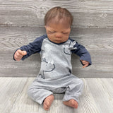 Life Like Baby Doll W/ LS Rhino Outfit