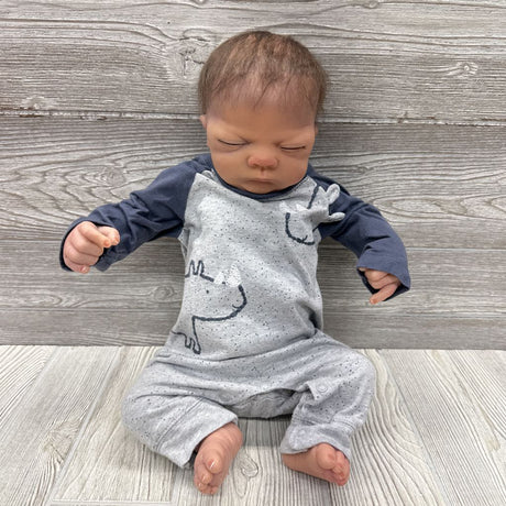 Life Like Baby Doll W/ LS Rhino Outfit