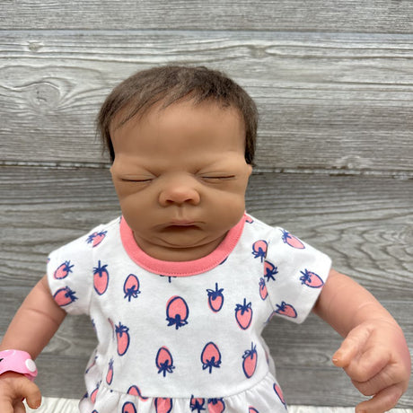 Life Like Baby Doll W/ Strawberry Outfit