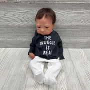 Life Like Baby Doll W/ LS Snuggle Is Real Outfit