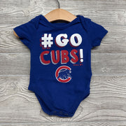 Bodysuit #Go Cubs 0-3M