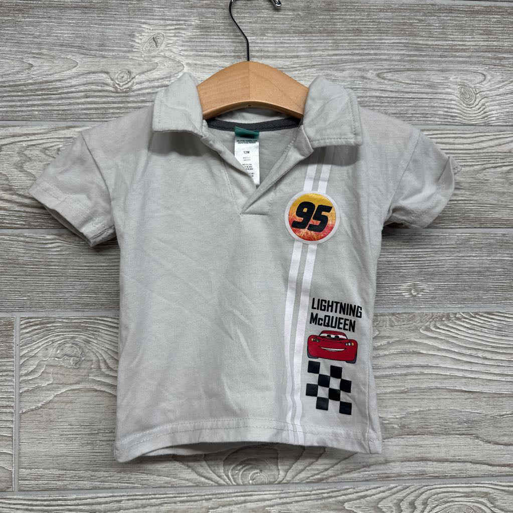 Polo Shirt Lightning McQueen Checker 12M