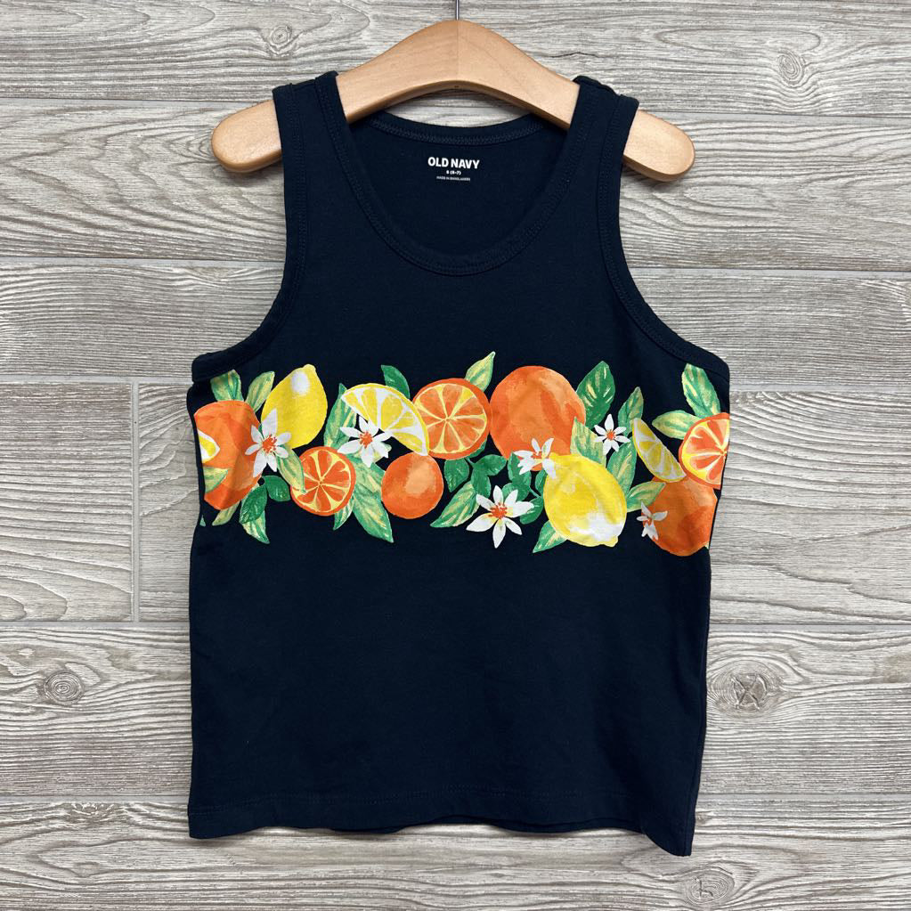 Tank Top Oranges Lemons 6-7