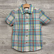 Plaid Button Up Shirt Chest Pocket 5