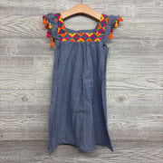 Chambray Sleeveless Dress Ruffle Sleeve 6
