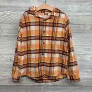 Flannel Button Up Shirt Plaid 8