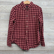 Plaid Button Up Dress Shirt 8