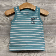 Tank Top Palm Tree & Shorts 3-6M