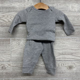 Waffle Knit LS Shirt, Pants & Sherpa Vest 6M