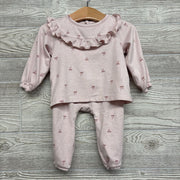 Shirt Ruffles & Pants Bows 6-9M