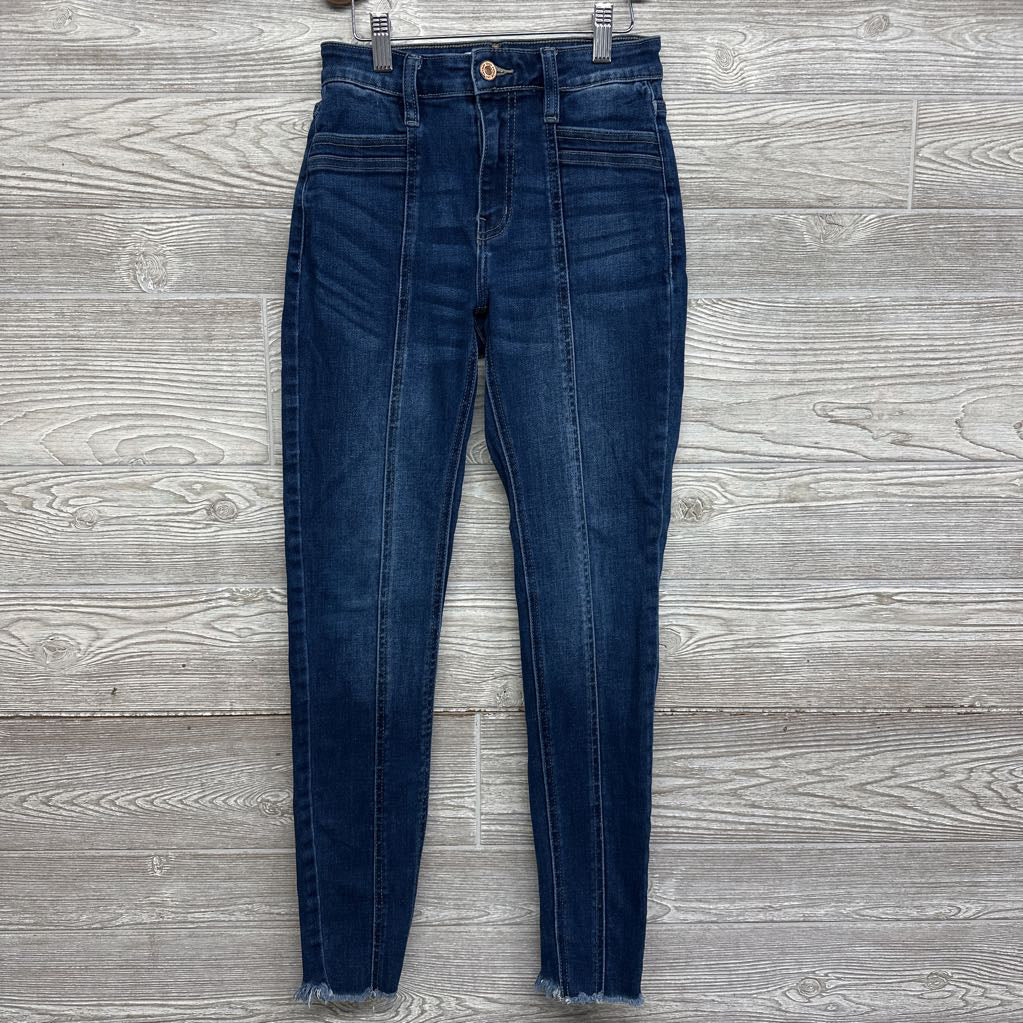 Skinny Jeans Raw Hem 14-16 (3)
