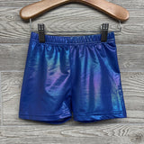 Leotard Glitter & Shorts Rhinestones 7-8