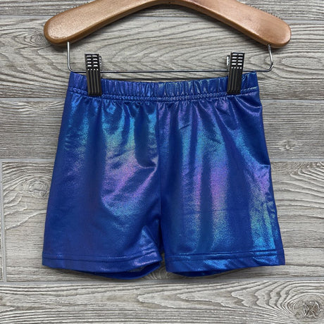 Leotard Glitter & Shorts Rhinestones 7-8
