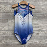 Leotard Glitter & Shorts Rhinestones 7-8