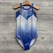 Leotard Glitter & Shorts Rhinestones 7-8