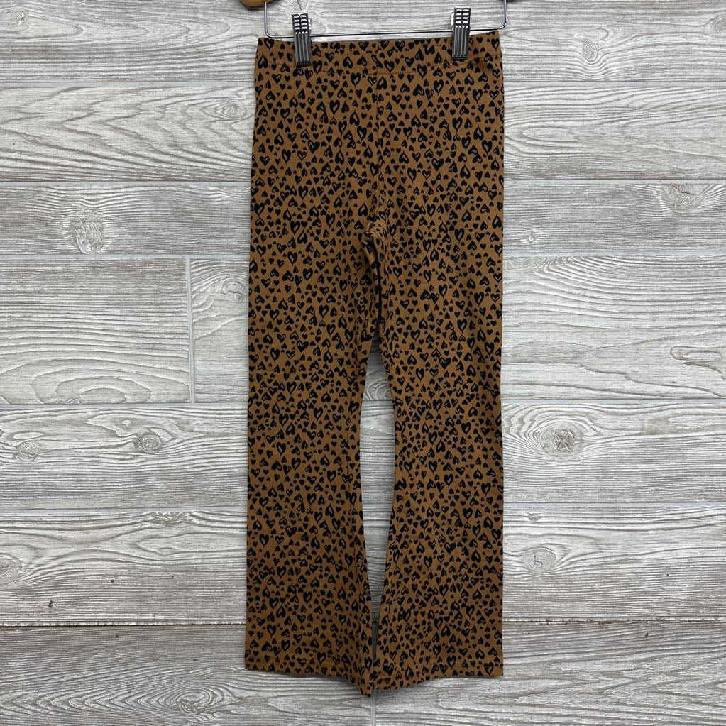 NEW Flare Leggings Animal Print 6-7