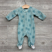 Blanket Sleeper Snow Flakes NB
