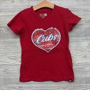 V Neck Shirt Sequins Cubs 6