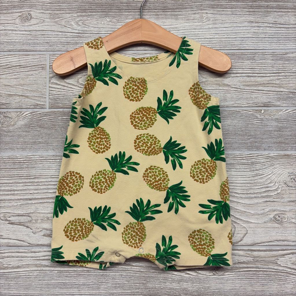 Tank Romper Pineapples 18M
