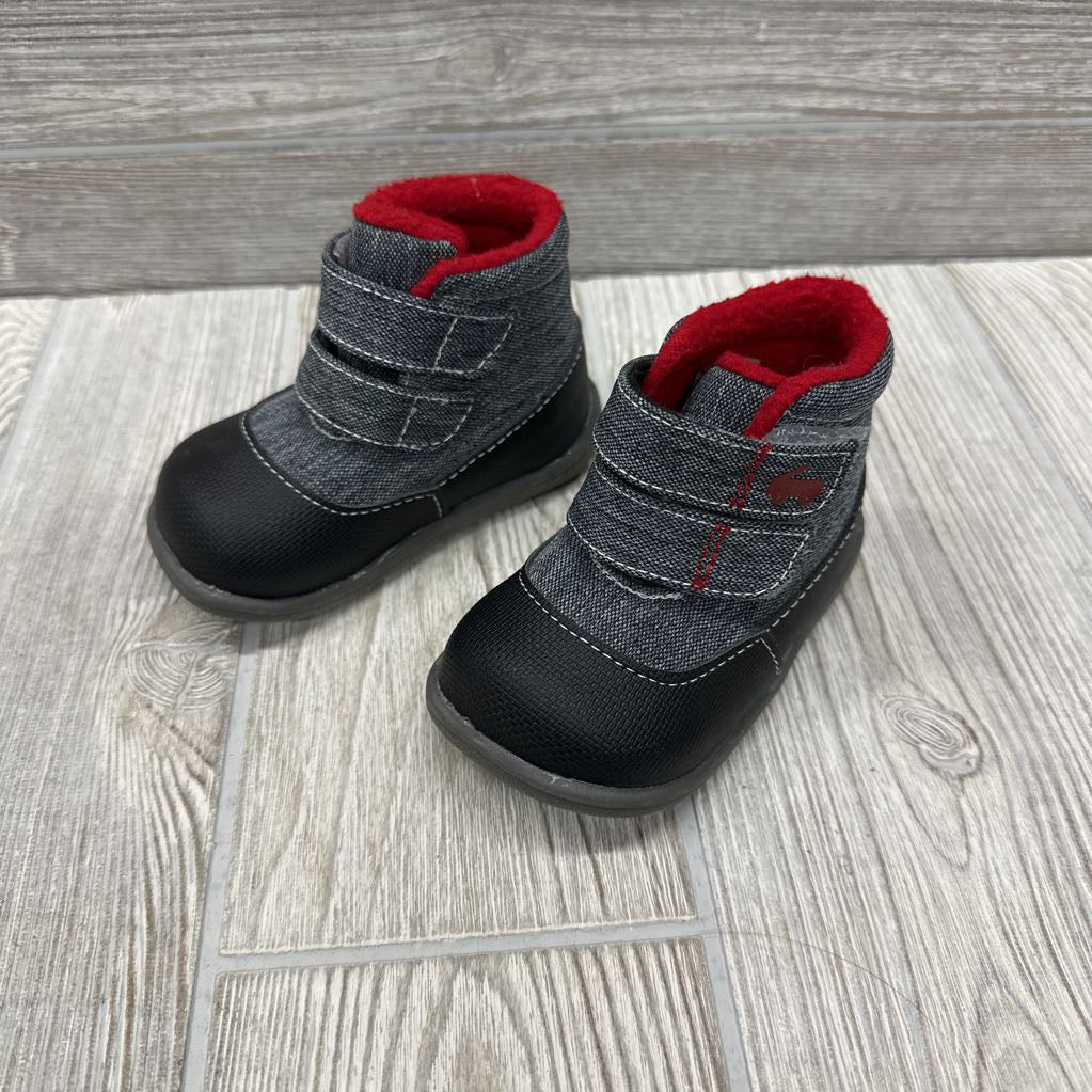 Velcro High Top Sneakers 4c