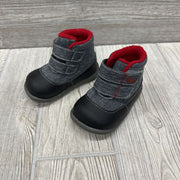 Velcro High Top Sneakers 4c