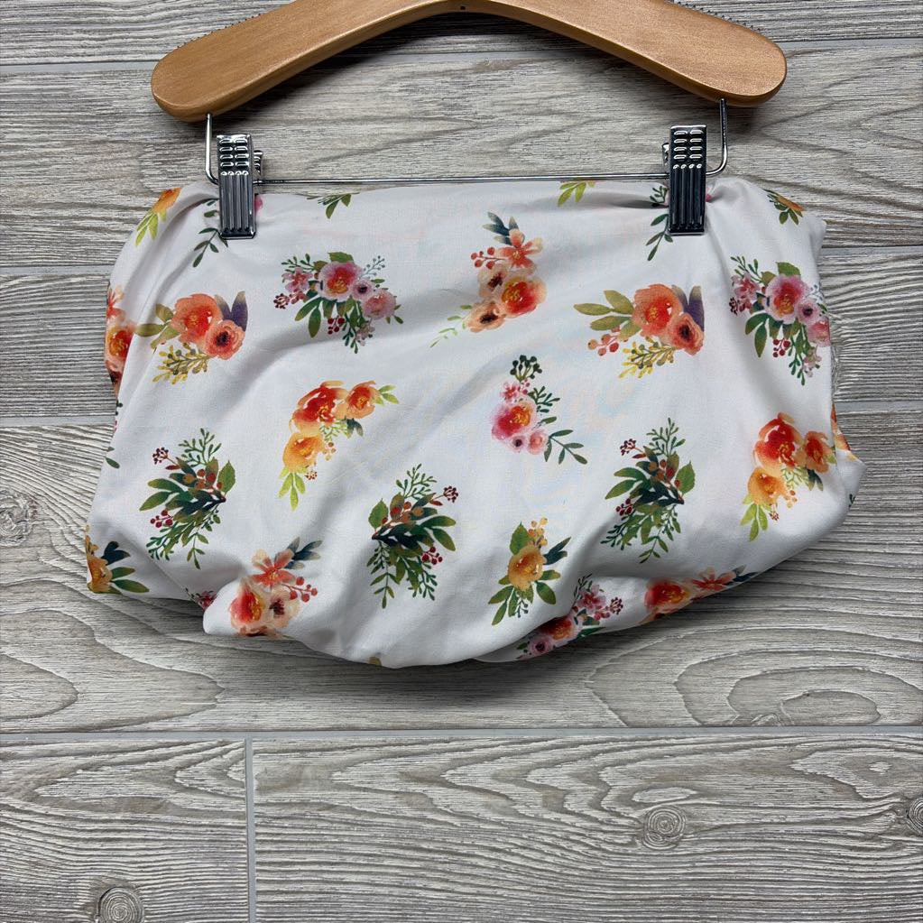 Changing Pad Sheet Flowers
