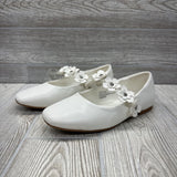 Melody Flat Mary Jane Shoes Flower Strap 13c