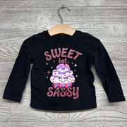 LS Shirt Sweet But Sassy 12-18M