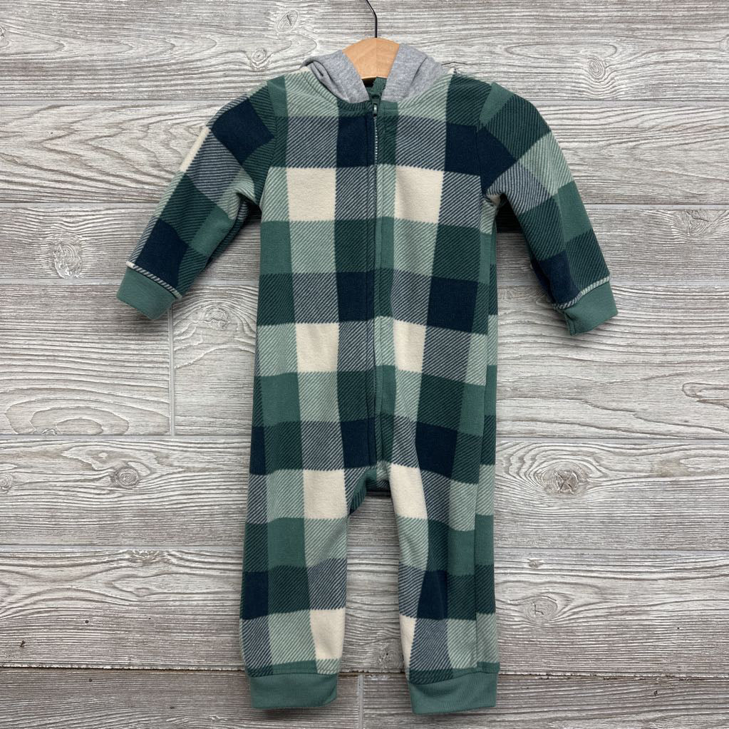 Fleece Outfit W/ Hood 12M