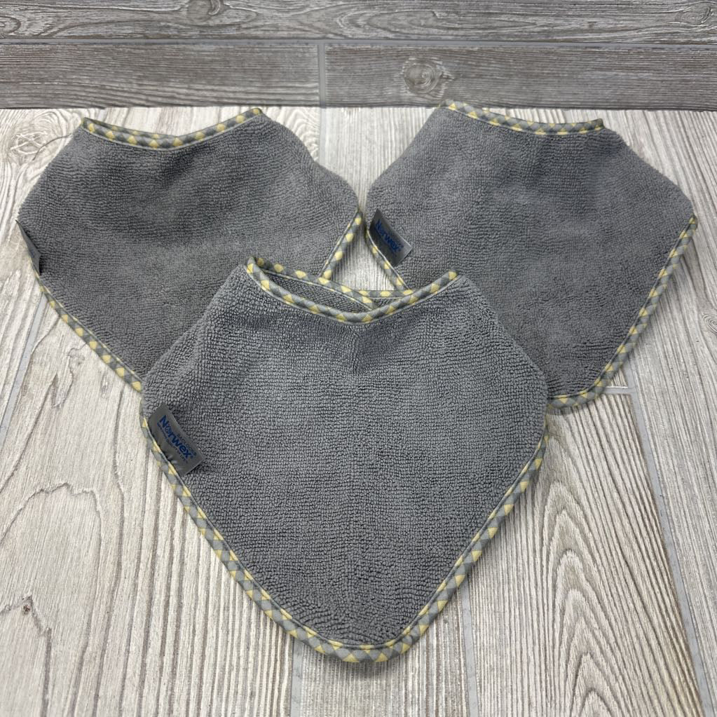 3 Pk Bandana Bibs