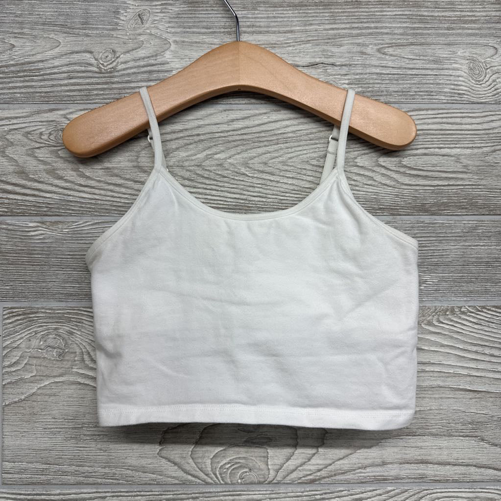 Cropped Shelf Bra Cami 10-12
