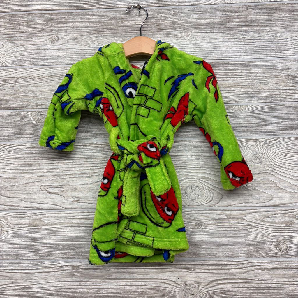 Plush Ninja Turtles Bath Robe 2T