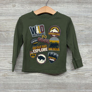 LS Waffle Knit Shirt Wild Outdoors 3T
