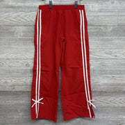 Wide Windbreaker Pants Side Stripes 10