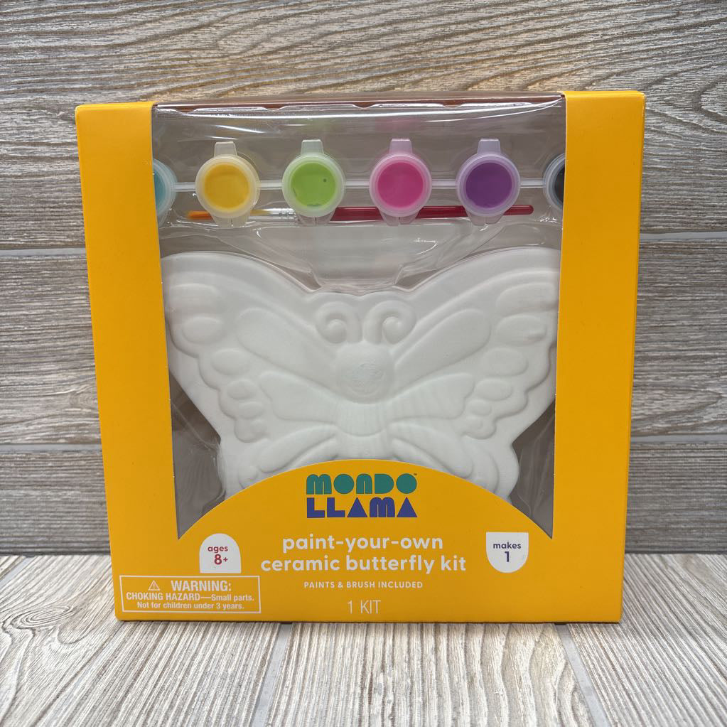 NEW Paint Your Own Ceramic Butterfly