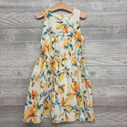 Linen Dress Flowers 8