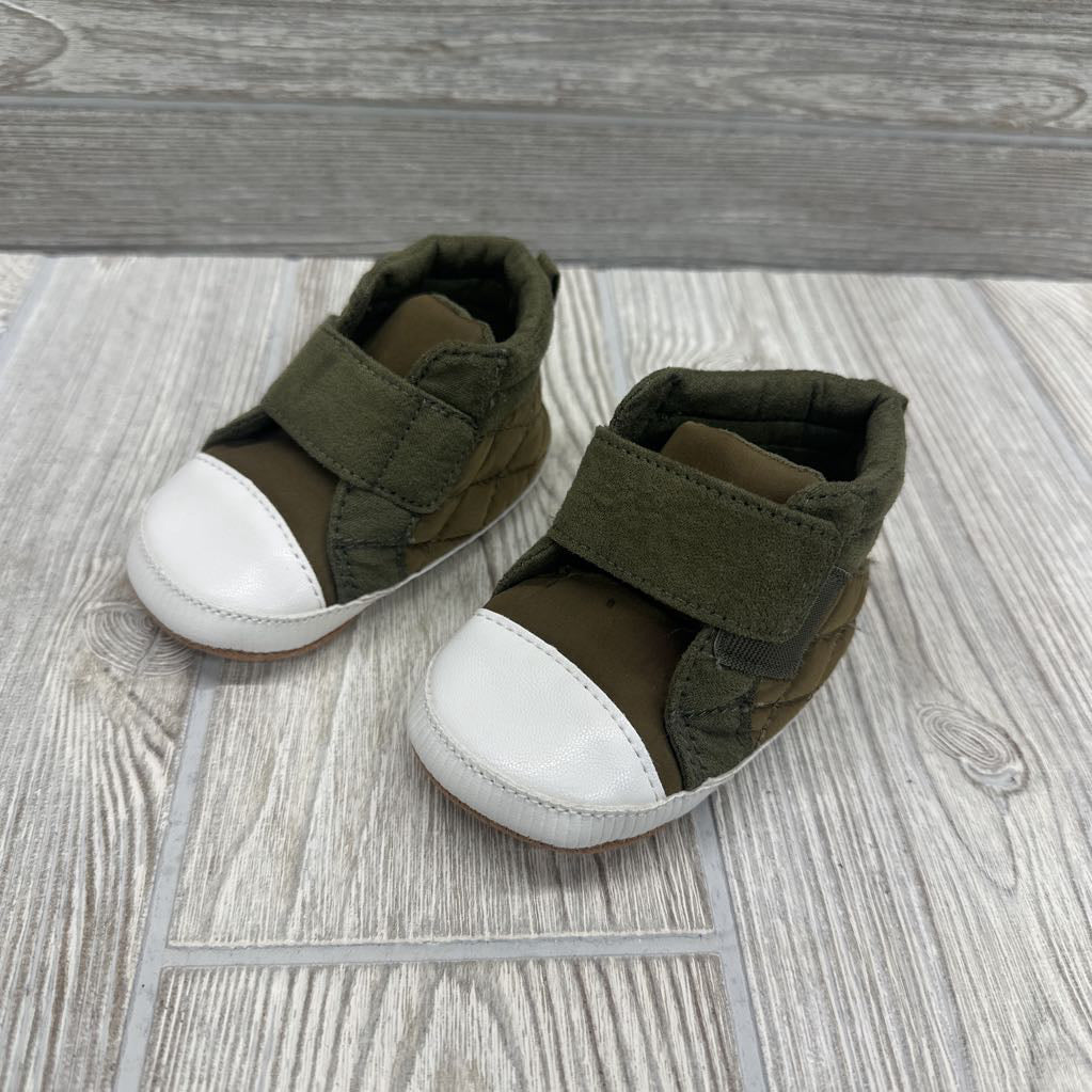 Velcro Quilted Soft Sole Shoes 2c