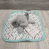 NEW Plush Elephant Wash Cloth Dashes